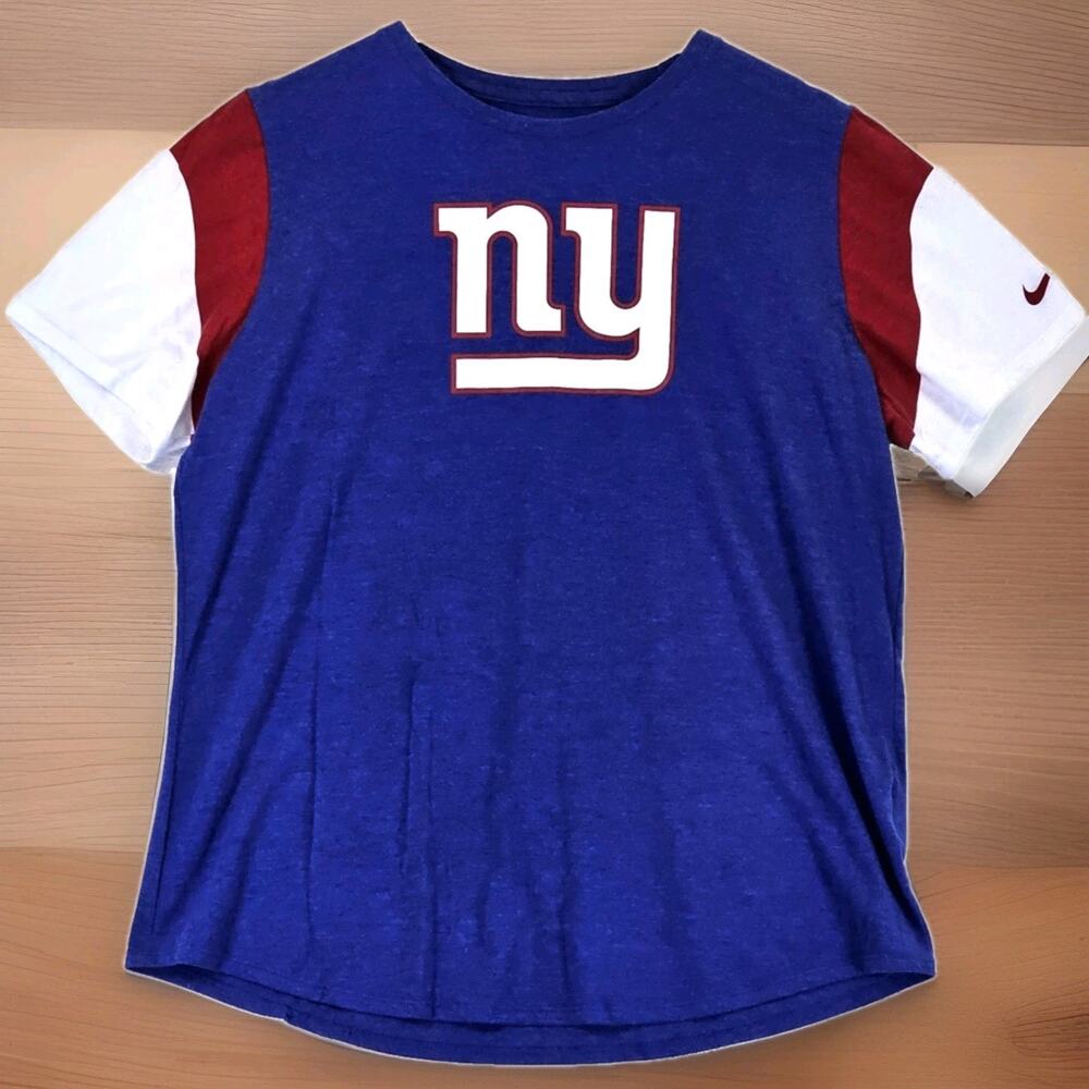 New York Giant The Nike Tee Men's XL Shirt NFL Team Apparel NY Red White Blue